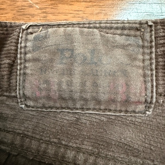 Polo Ralph Lauren Corduroy Pants Mens 34/32 Brown Straight Leg 100% Cotton - Picture 6 of 16